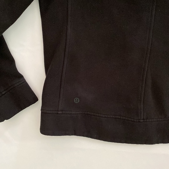 Lululemon Women’s Jacket Fleece Be True Jacket Black size 6 - Picture 15 of 16